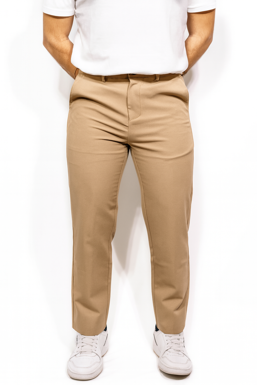 Pantalón Casual Chino de Vestir - Beige