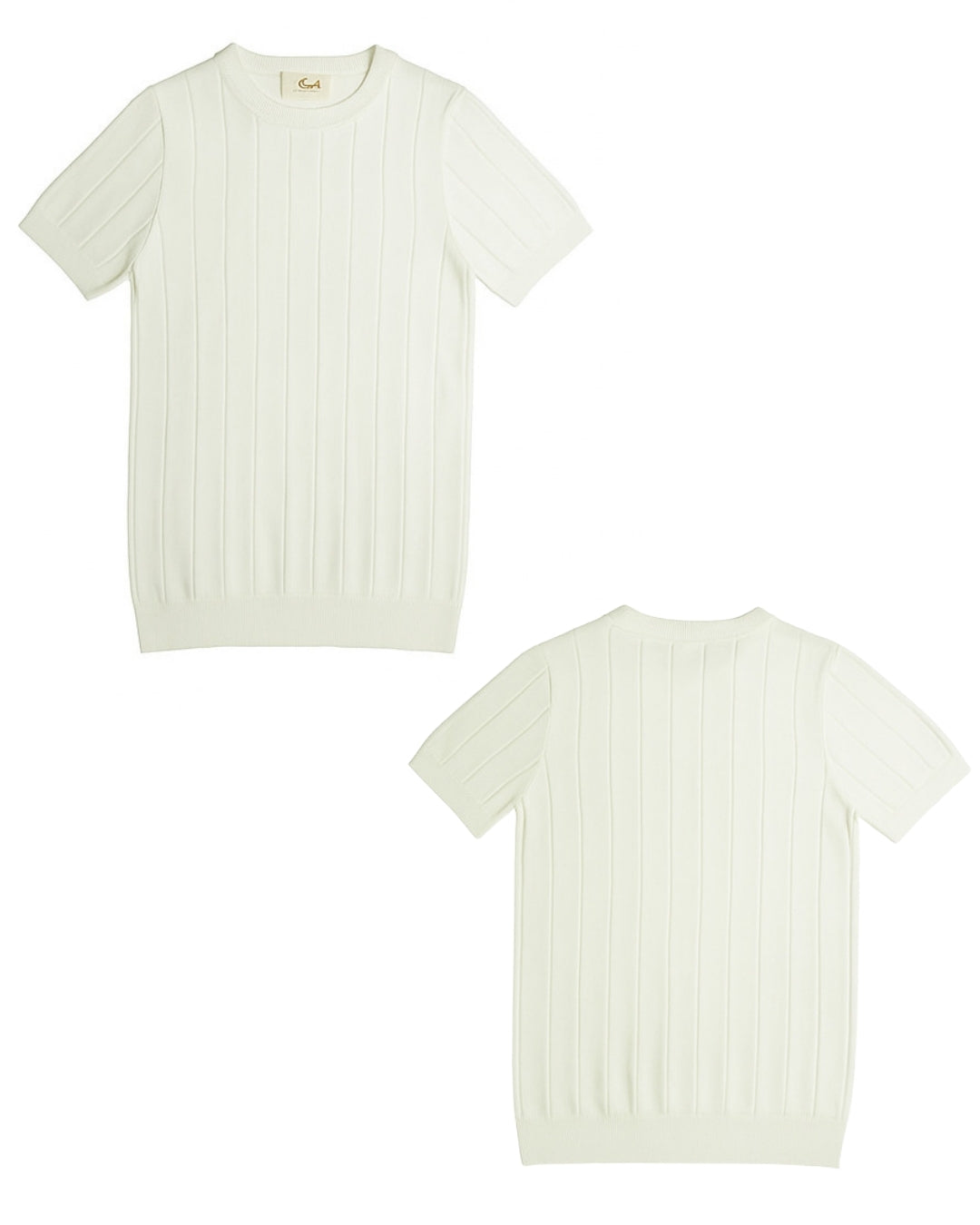 Camiseta Rayas Manga Corta