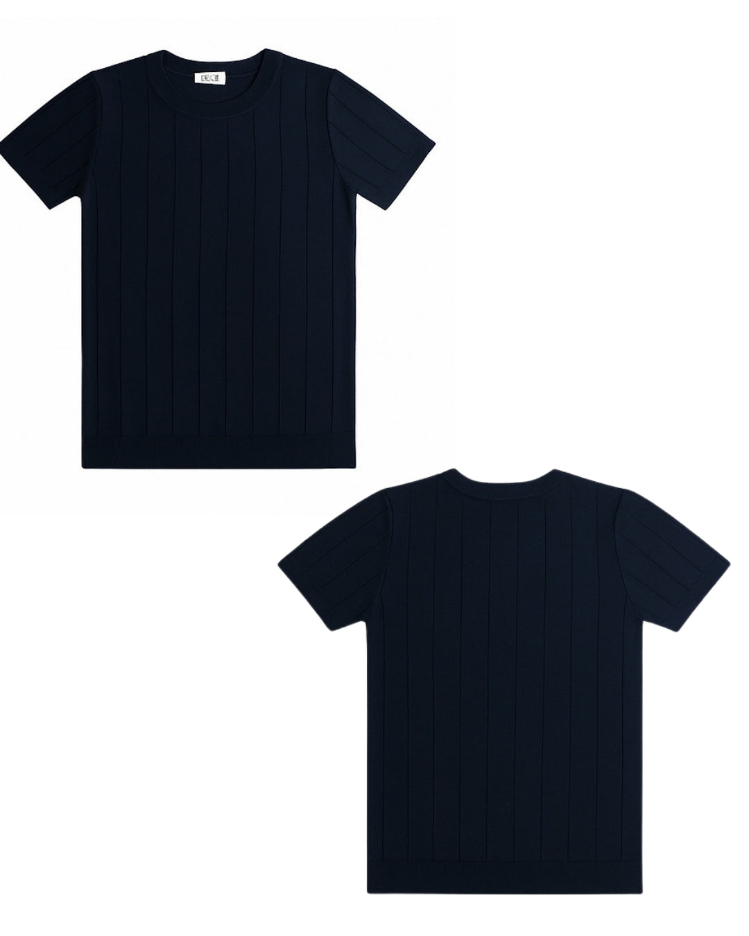 Camiseta Rayas Manga Corta