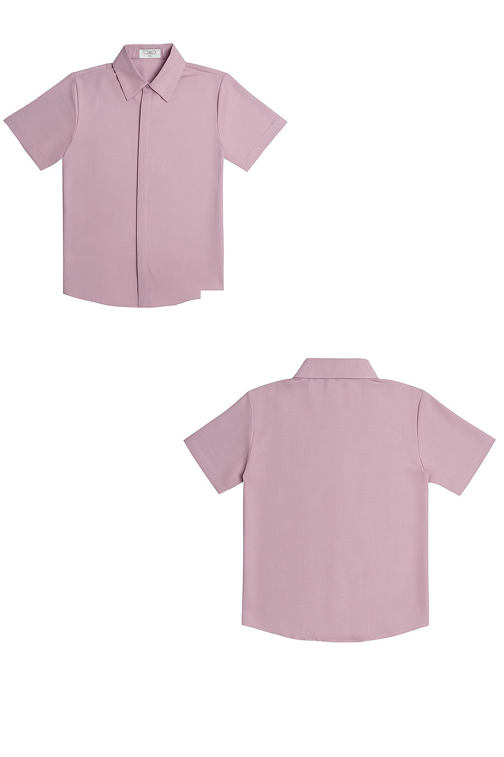 Camisa Lino Manga Corta Informal