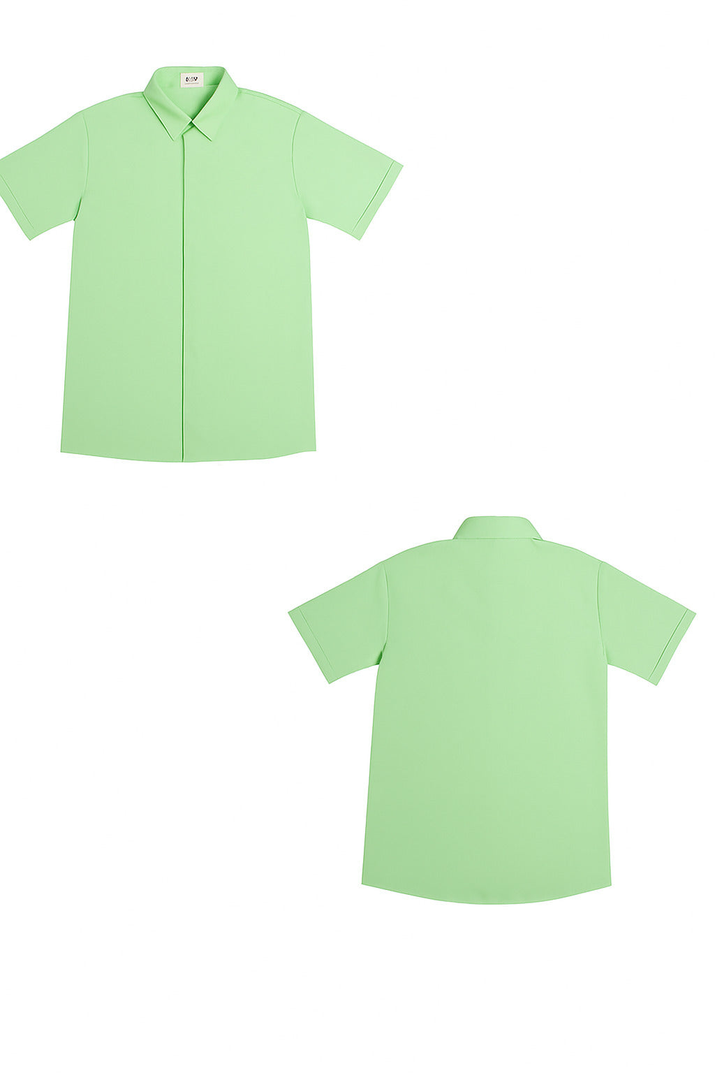 Camisa Lino Manga Corta Informal